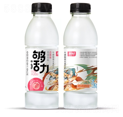 明好夠活力?；撬峋S生素飲料白桃味520ml