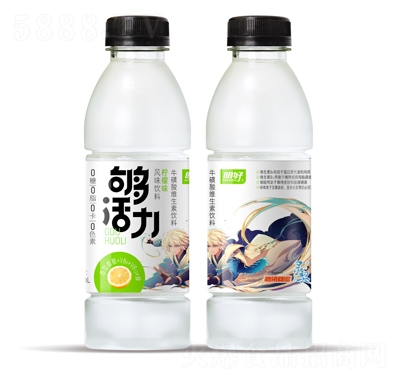 明好夠活力牛磺酸維生素飲料檸檬味520ml