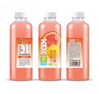 青年神果100%芭樂檸檬汁720ml