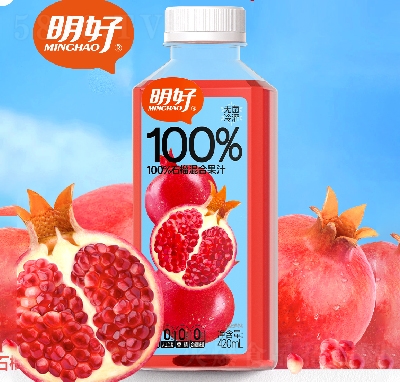 明好石榴混合果汁420ml