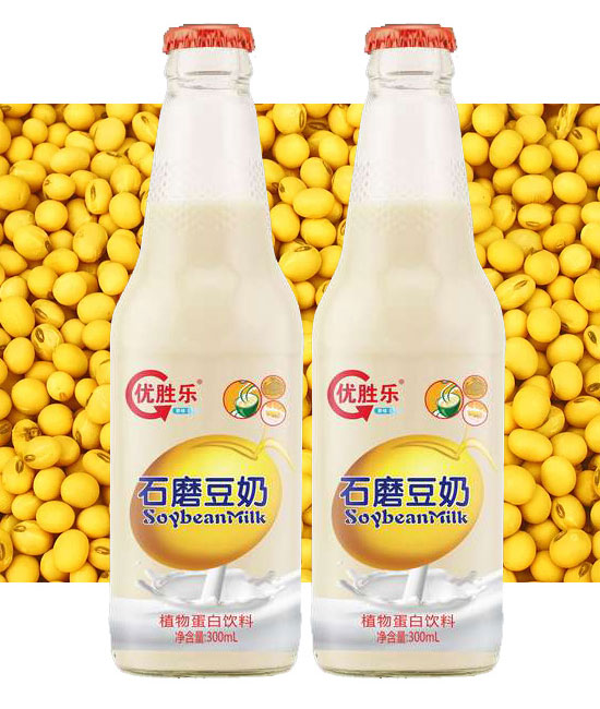 優(yōu)勝樂(lè)石磨豆奶330ml 優(yōu)勝樂(lè)石磨豆奶330ml