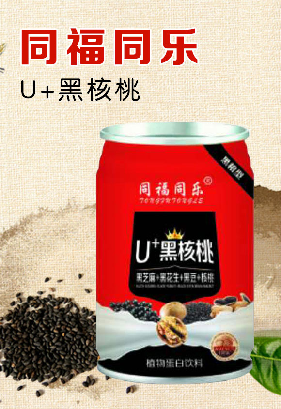 同福同樂黑核桃植物蛋白飲料 同福同樂黑核桃植物蛋白飲料