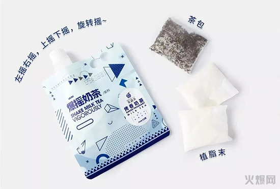 果遇茶爆搖奶茶 果遇茶爆搖奶茶