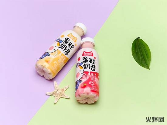 福財貓果粒奶昔 福財貓果粒奶昔